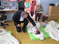 Čítanie seniorov deťom v MŠ Cabanova