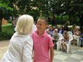 Športové hry seniorov a detí z detského domova