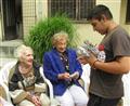 Športové hry seniorov a detí z detského domova