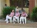 Športové hry seniorov a detí z detského domova